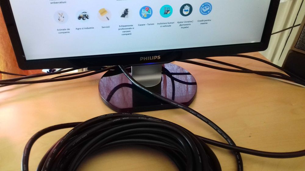 Cablu sVGA monitor/proiector 15 metri - HAMA