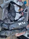 Costum moto flm greyhound piele 50