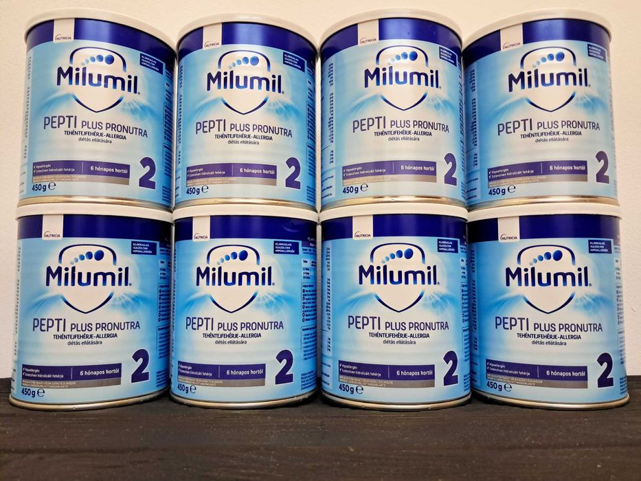Milumil Pepti 2 450g - Formula echivalentă cu Aptamil (UE)
