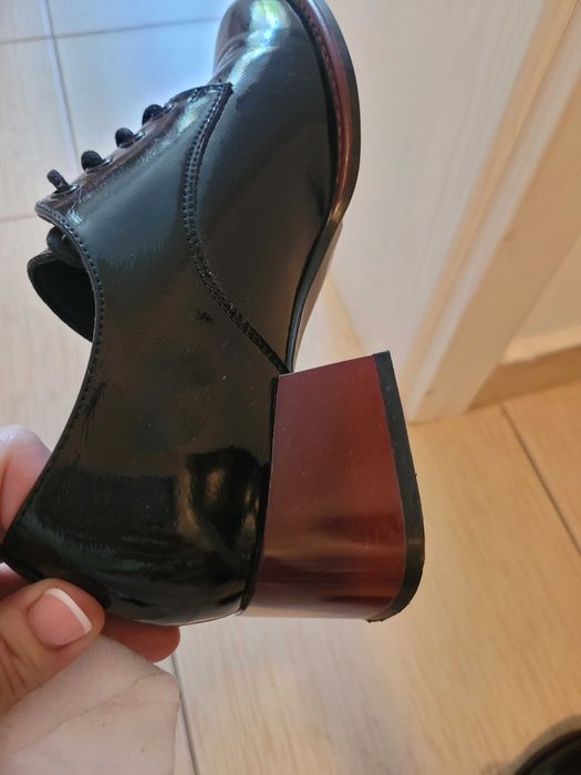 Pantofi piele naturală