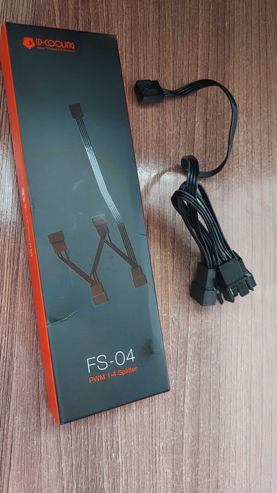 Разветвитель ID-Cooling FS-04 для вентиляторов новые