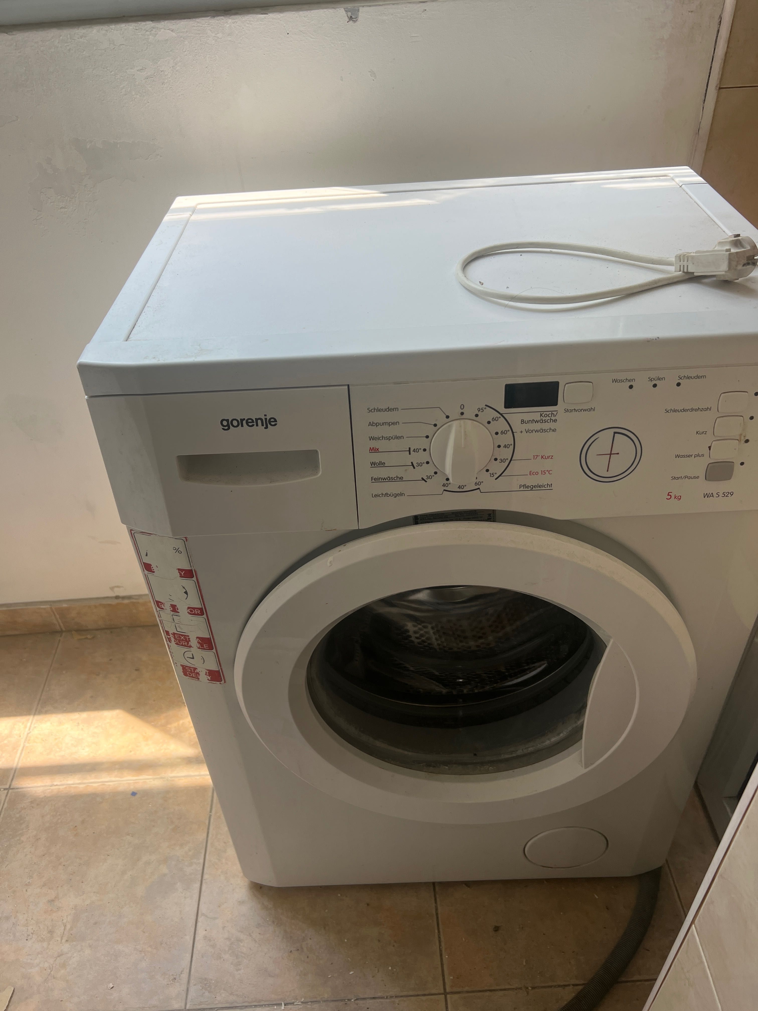 Gorenje пералня WA S 529