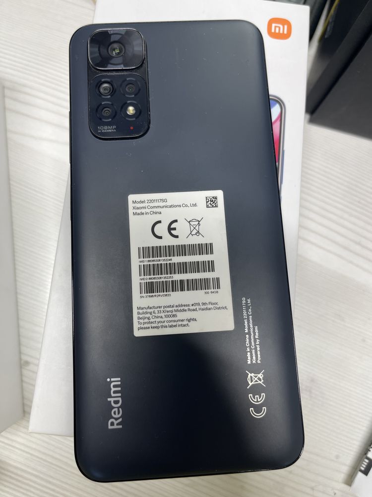 Xiaomi redmi note 11 S 64 gb ( Алматы Иргели ) 363616