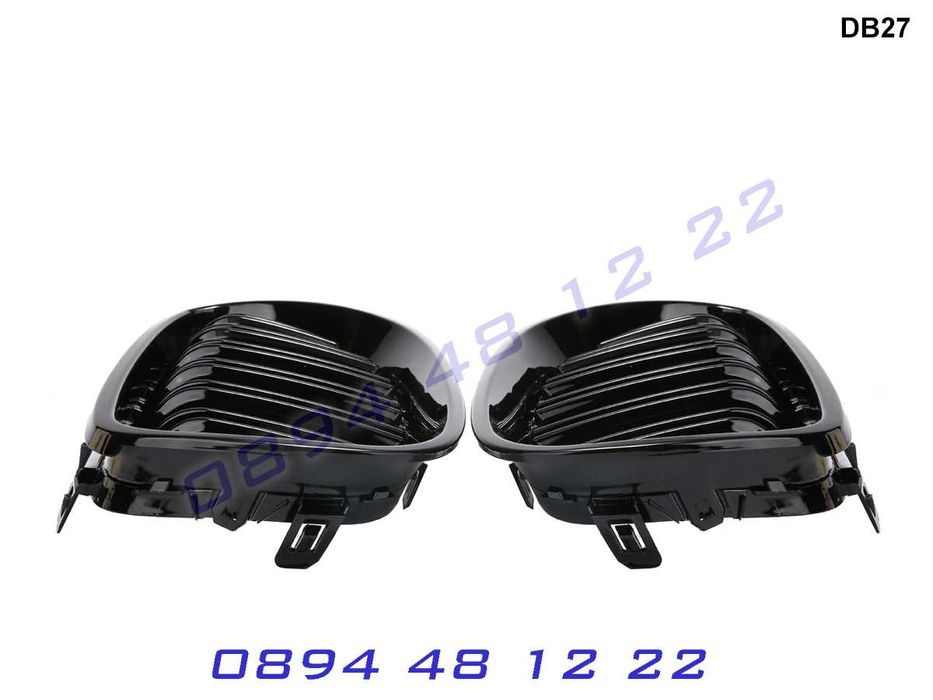 Двойни M5 M Бъбреци Решетки BMW E60 E61 2003г.-2010 БМВ Е60 Е61 Гланц