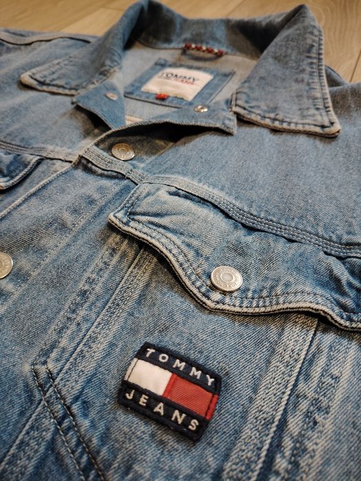 Оригинално мъжко дънково яке Tommy Hilfiger