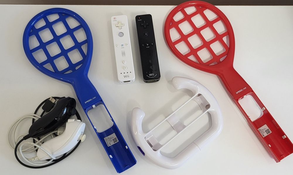 Nintendo Wii – stare excelentă | 8 jocuri | accesorii| full box