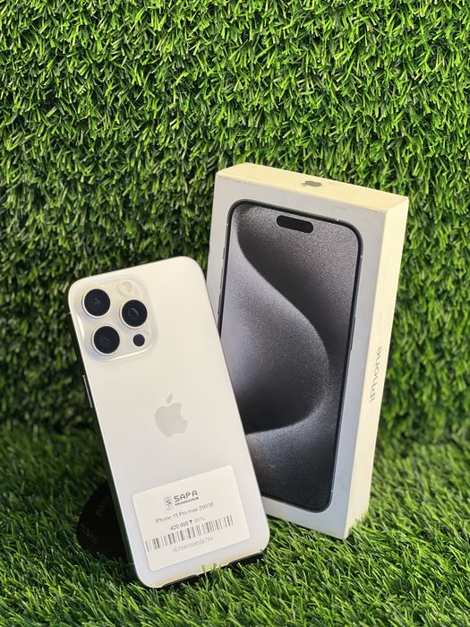 Iphone 15 pro max 256GB white