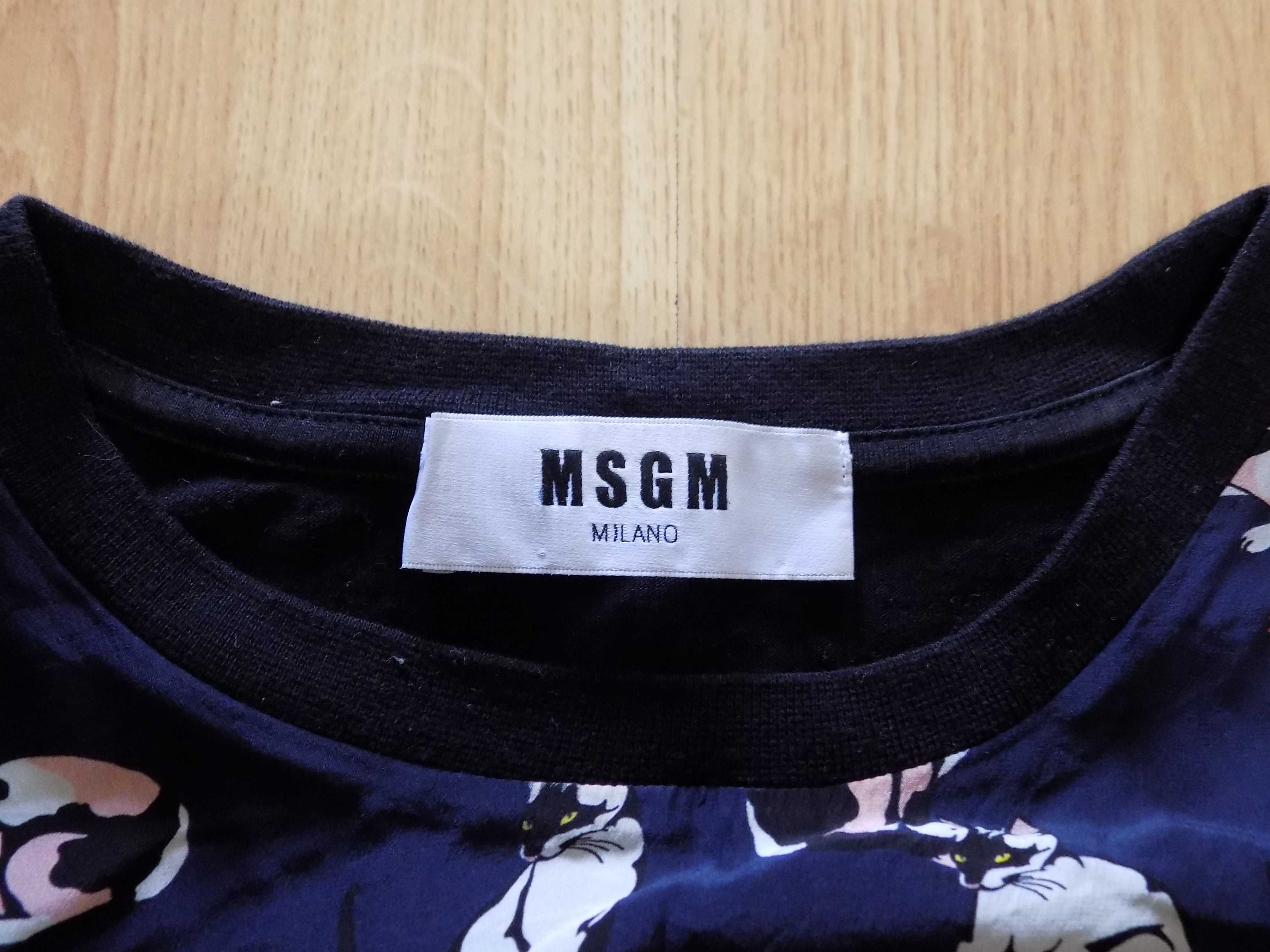 тениска msgm milano/max mara риза блуза потник дамска оригинална L/M