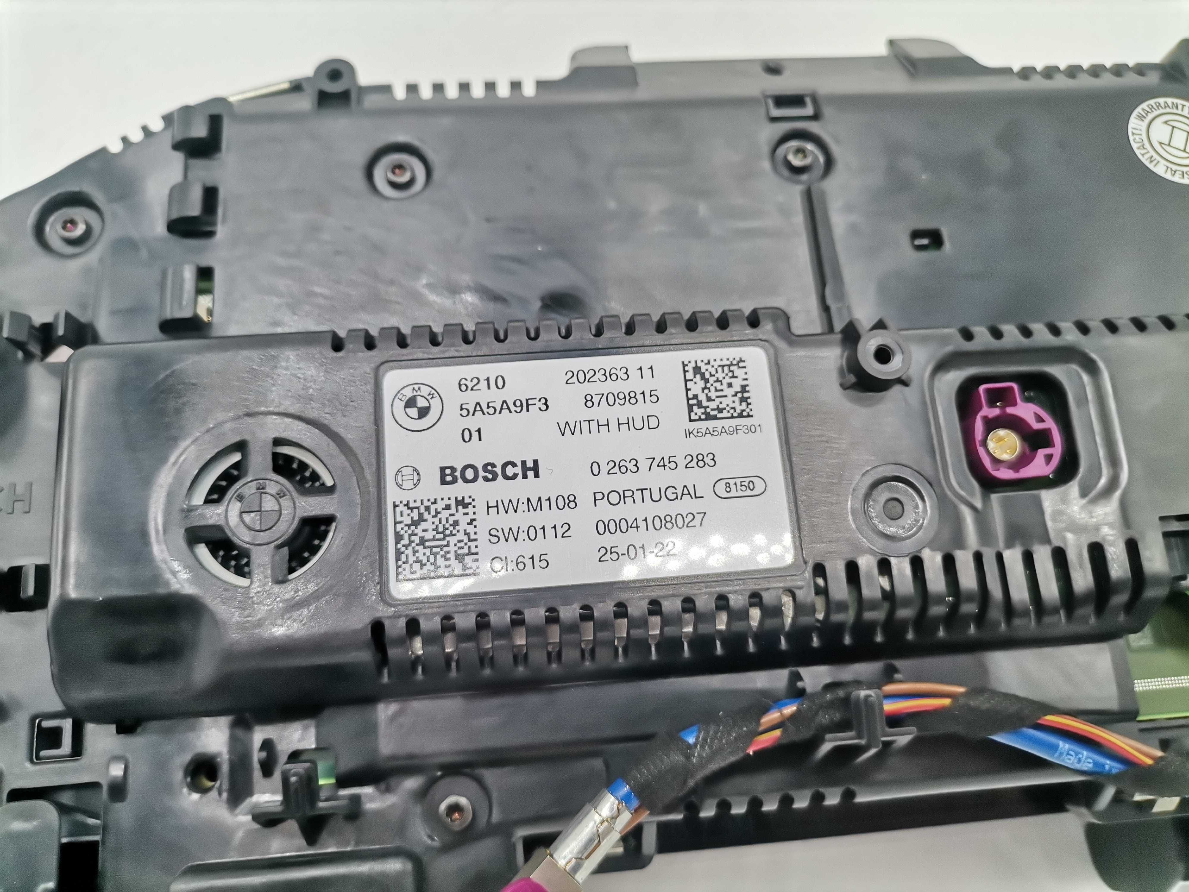 5A5A9F3 Нов LED Cockpit 12.3" Километраж BMW G20 G30 G14 G01 G05 HUD