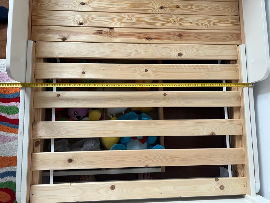 Pat copii lemn masiv