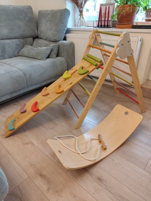 Set triunghi Picler și placa echilibru/balansoar