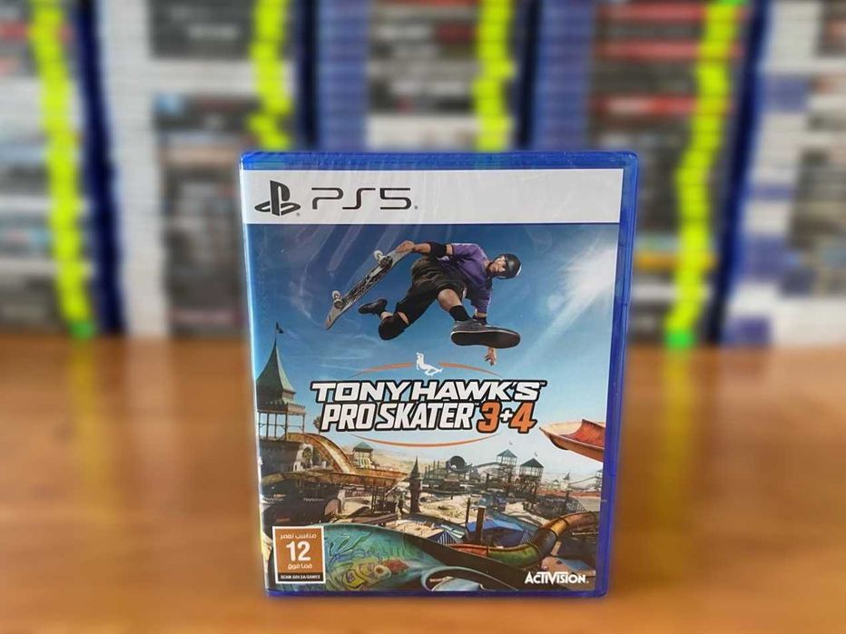 Новый Tony Hawk's Pro Skater 3+4 PS5 Большой Выбор Дисков
