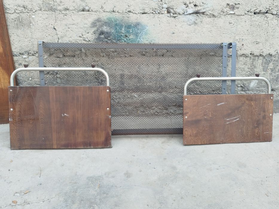 Кровать сеточная, советская