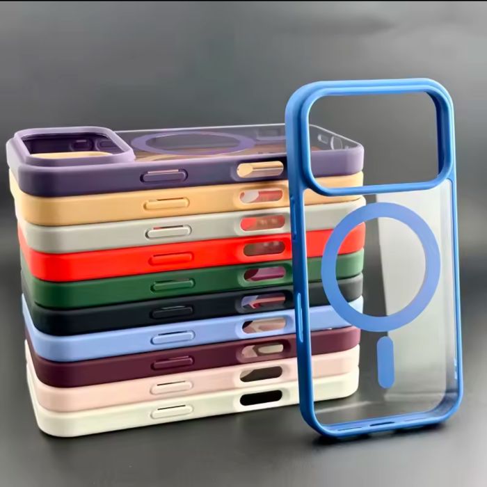 Husa MagSafe transparenta pt iPhone Air / 17 / 17 Pro / 17 Pro Max