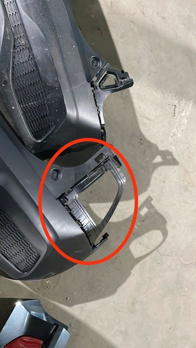 Новый Бампер задний на Киа Селтос Корейской сборки