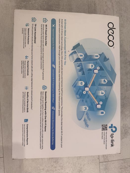 TP-Link AX3000 whole home mesh Wi-Fi 6 System, Deco X50 Pro (3-pack)