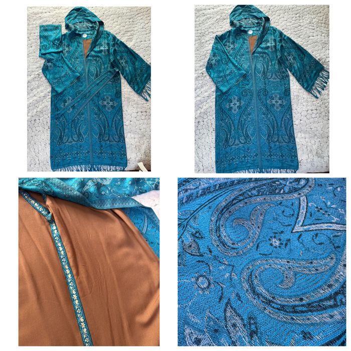 Чапан -абая с поясоми шарфом