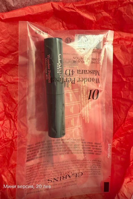 Clarins, Черна спирала за мигли, нов, мини