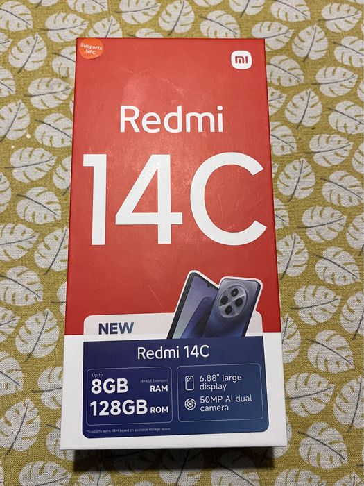 Xiaomi Redmi 14 C 128GB ЧИСТО НОВ, неизползван