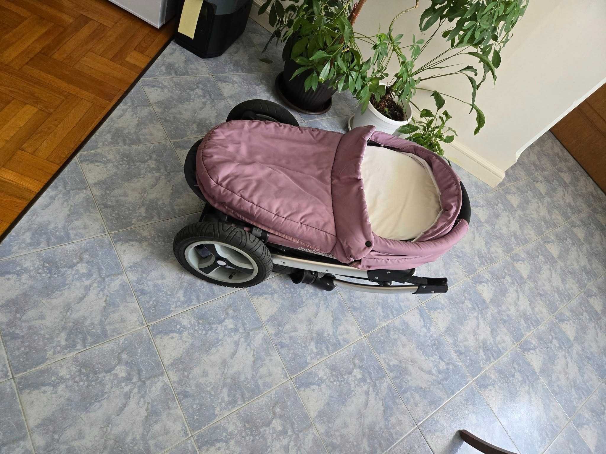 Детска количка със зимен и летен кош Baby Design