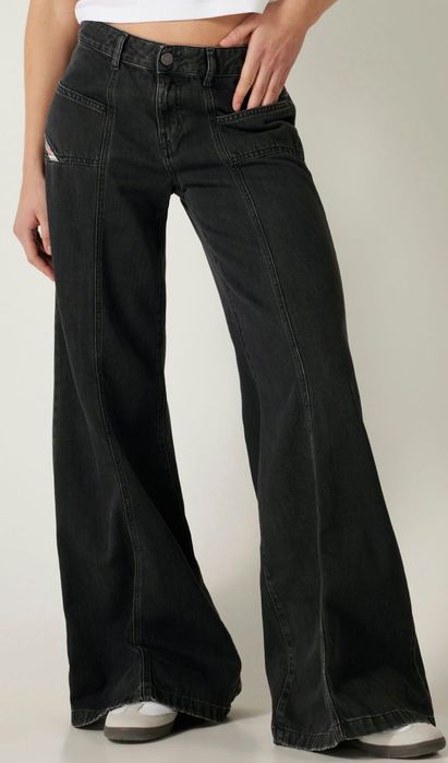 Дънки на H&M в тъмно сиво черно