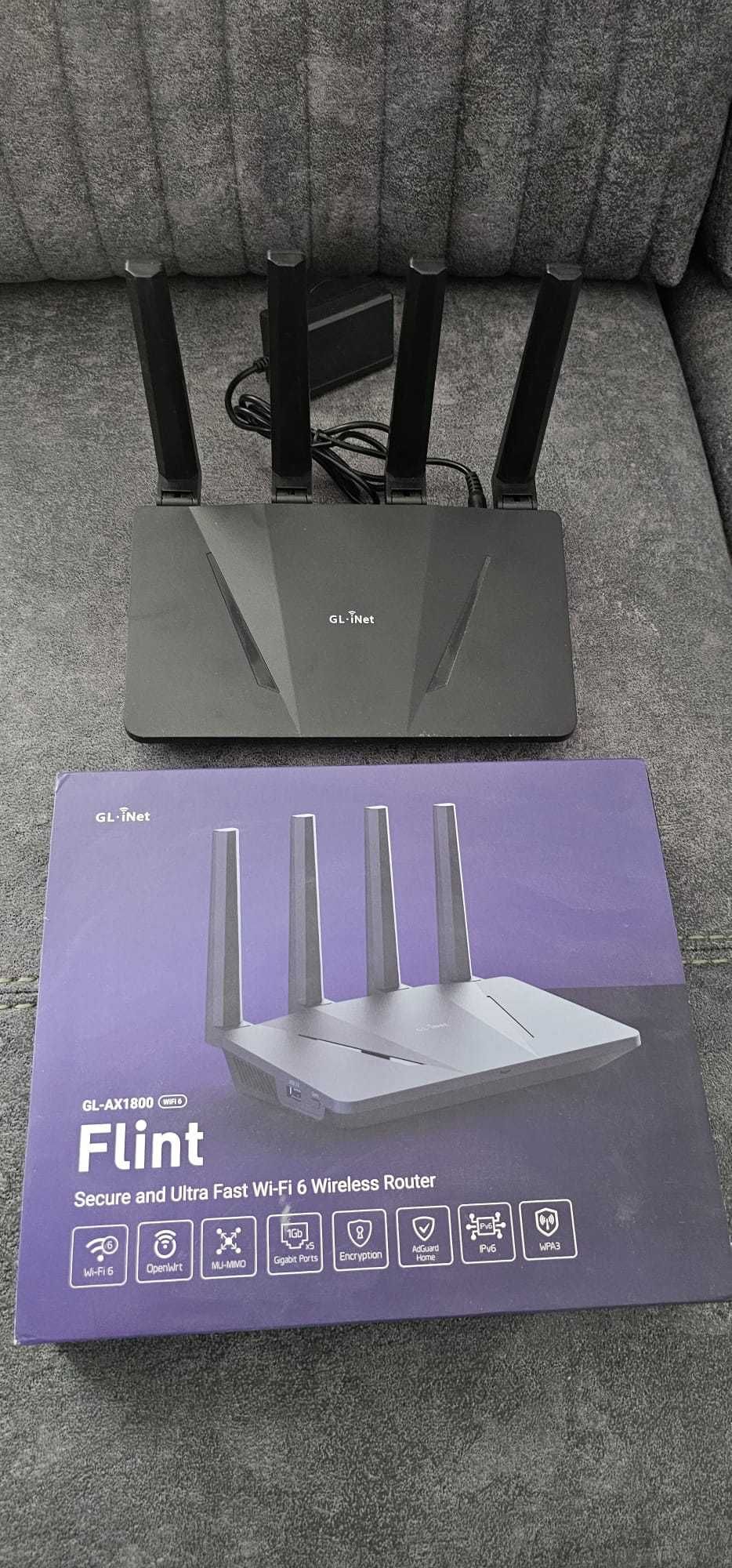 Router GL.iNet AX1800 (Flint) - WiFi6 - OpenWRT