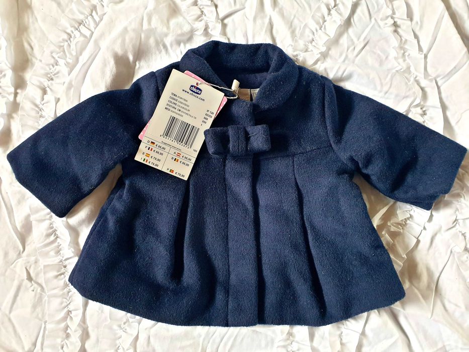 Paltonaș Chicco nou-născut nou, cu etichetă