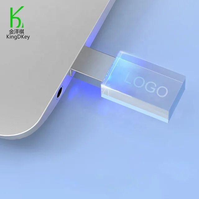 Fleshka (logo) Подарочный Кристал- кожаные Флешка 8гб для бизнеса. USB