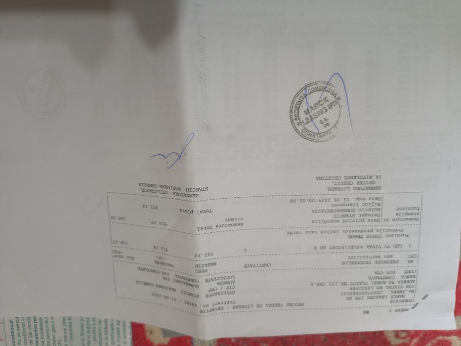 Tv Led Vivax diagona 100 cm nou