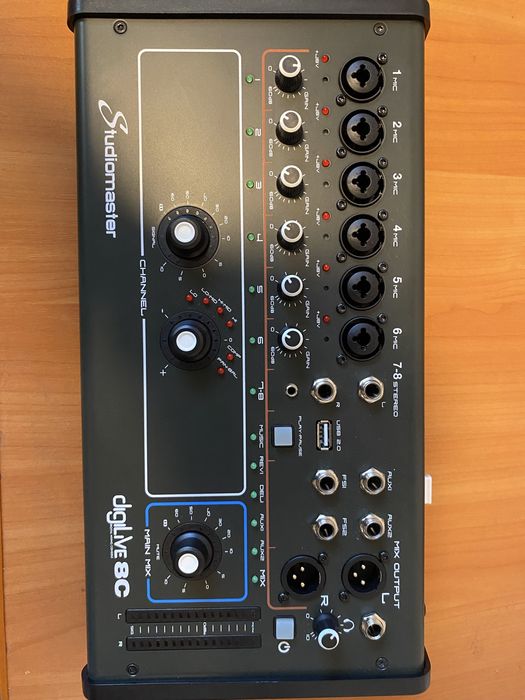 Mixer digital, interfață audio