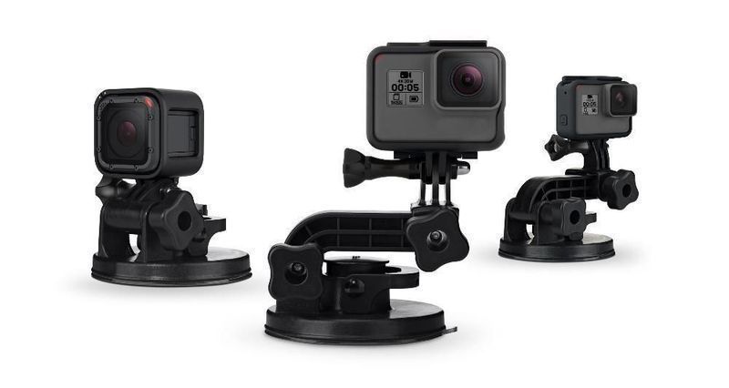 Вакуум стойка suction cup premium version за екшън камери