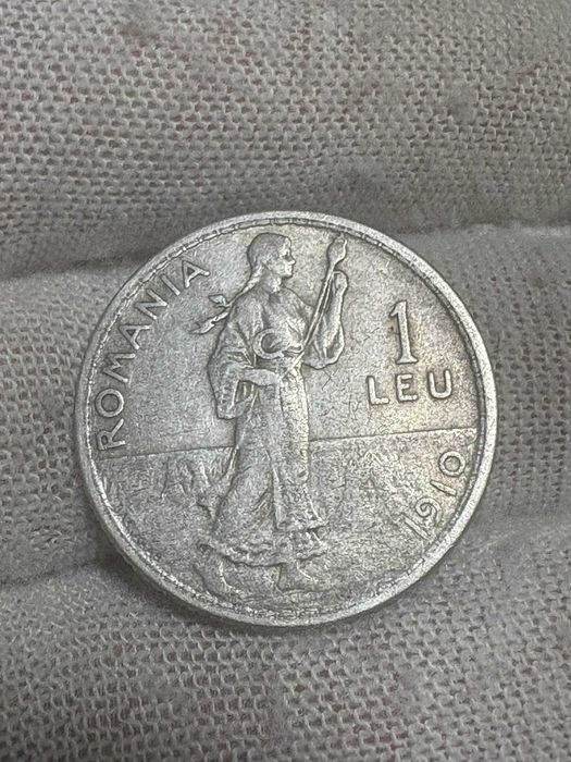 Monede argint Carol I: 1, 2 lei 1910, 1 leu 1881