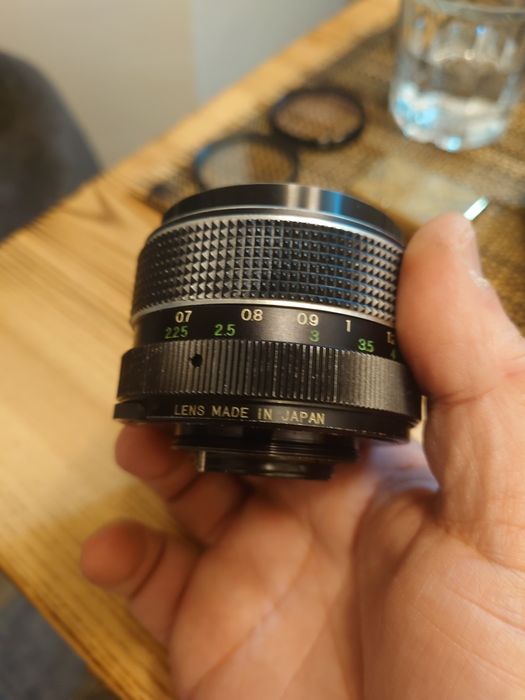 Obiectiv manual focus Porst Color Reflex 55mm f1,4