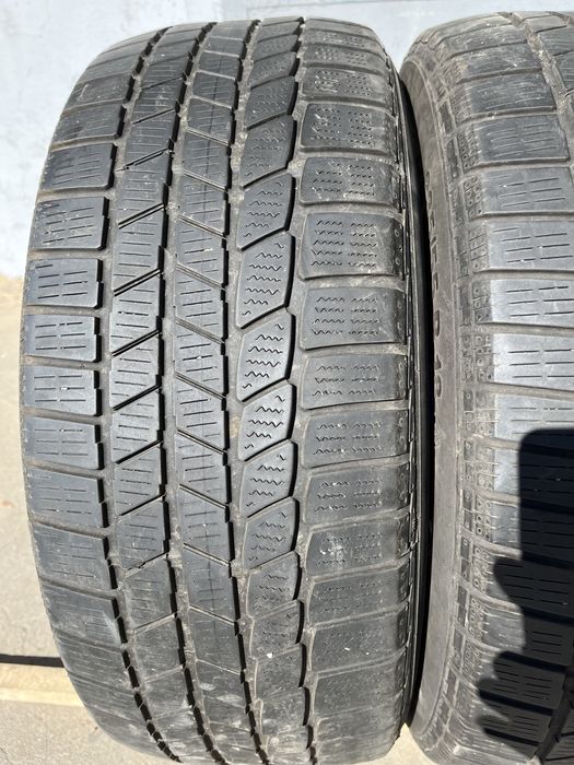 2 бр.  зимни гуми 235/55/18 Continental DOT 4118 5 mm