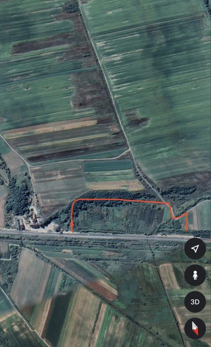 34.000 MP Teren situat la DN1 intre Mandra si Municipiul Fagaras