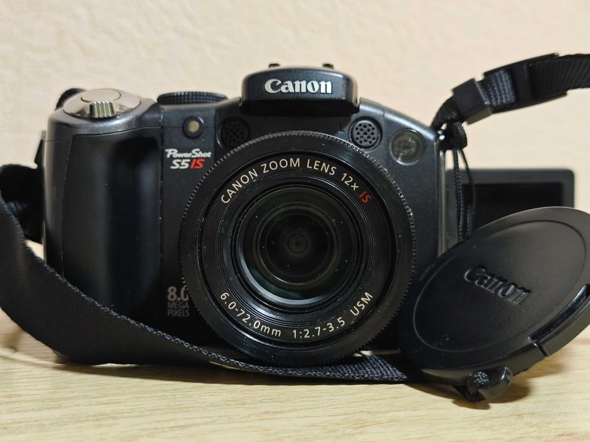 Фотоаппарат Canon PowerShot S5 IS — суперзум, отличное состояние