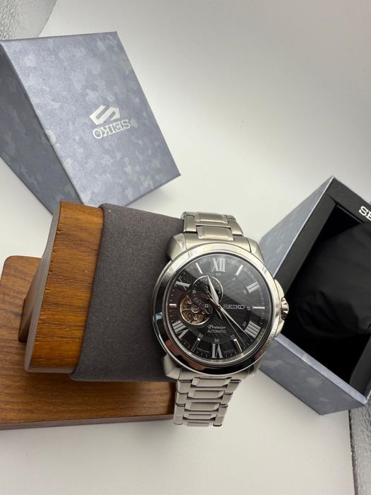Seiko Premier Open Heart Automatic