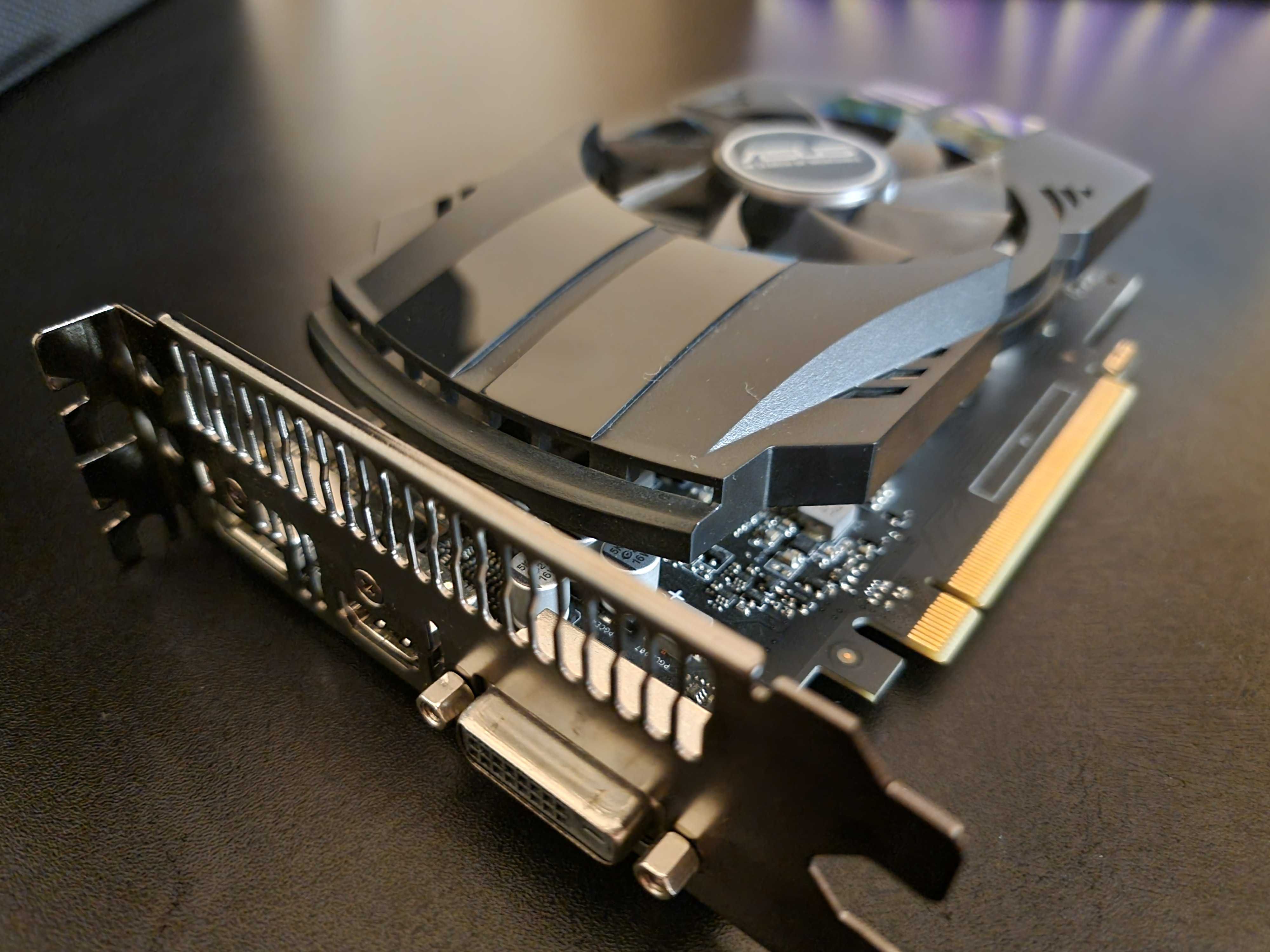 Asus GTX-1050Ti 4Gb Phoenix 128bit/GDDR5 (HDMI+DP+DVI-D)