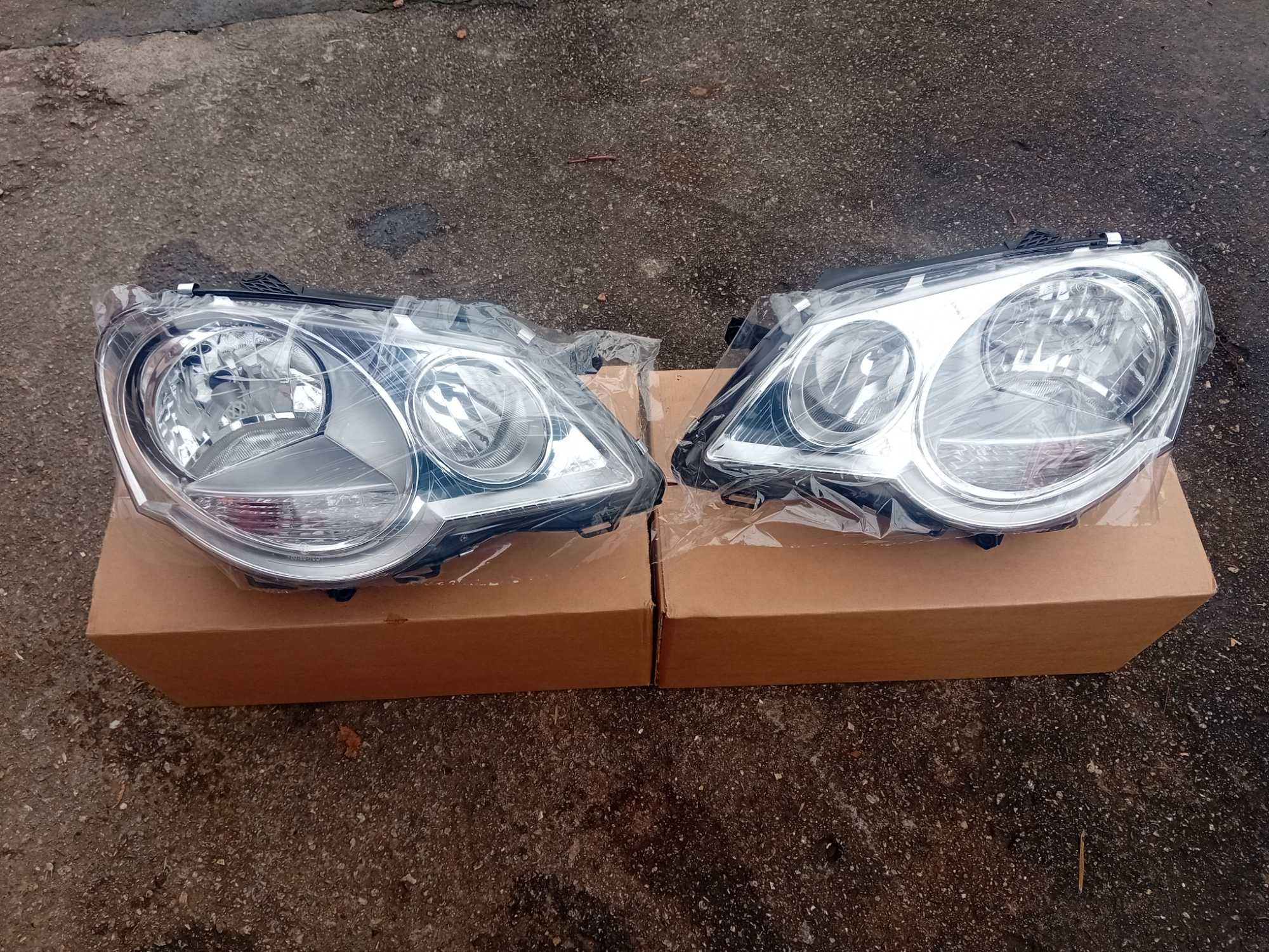 Фар VW Поло  НОВ  05-09г