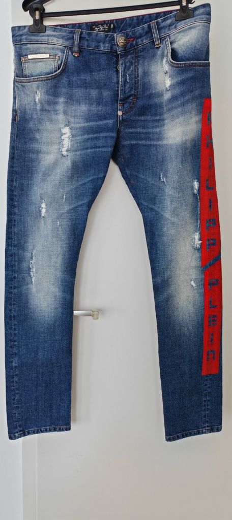 Vând jeans Philipp Plein originali  size 32