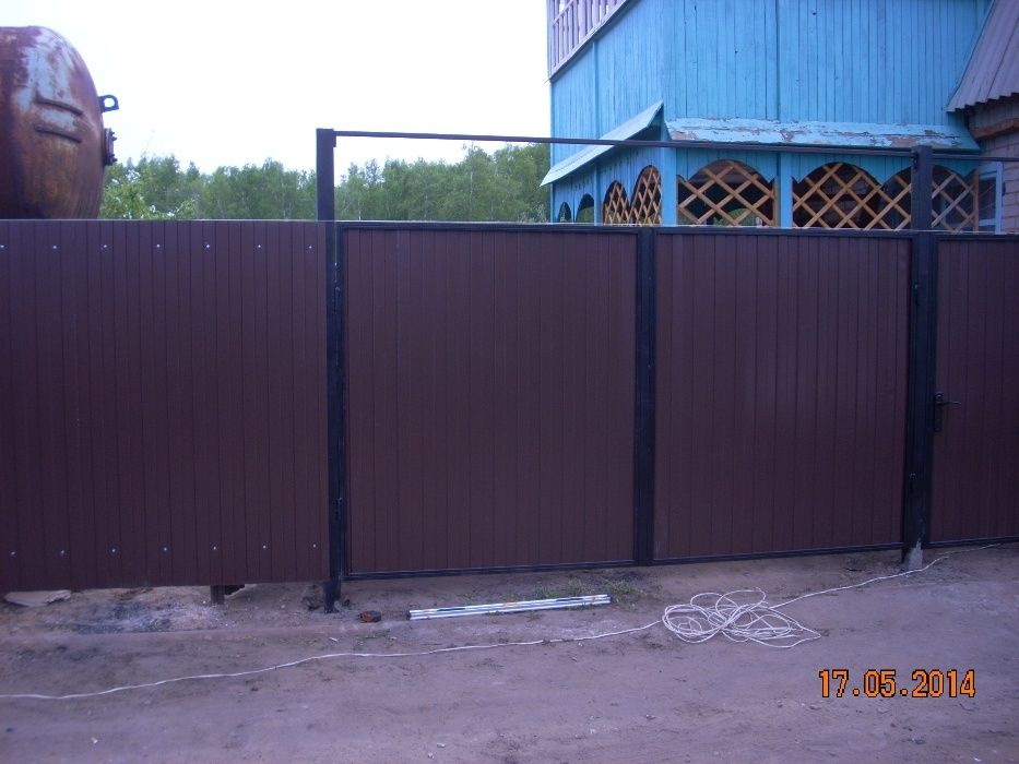 Изготовление металлических конструкций:двери,решетки,ворота,заборы