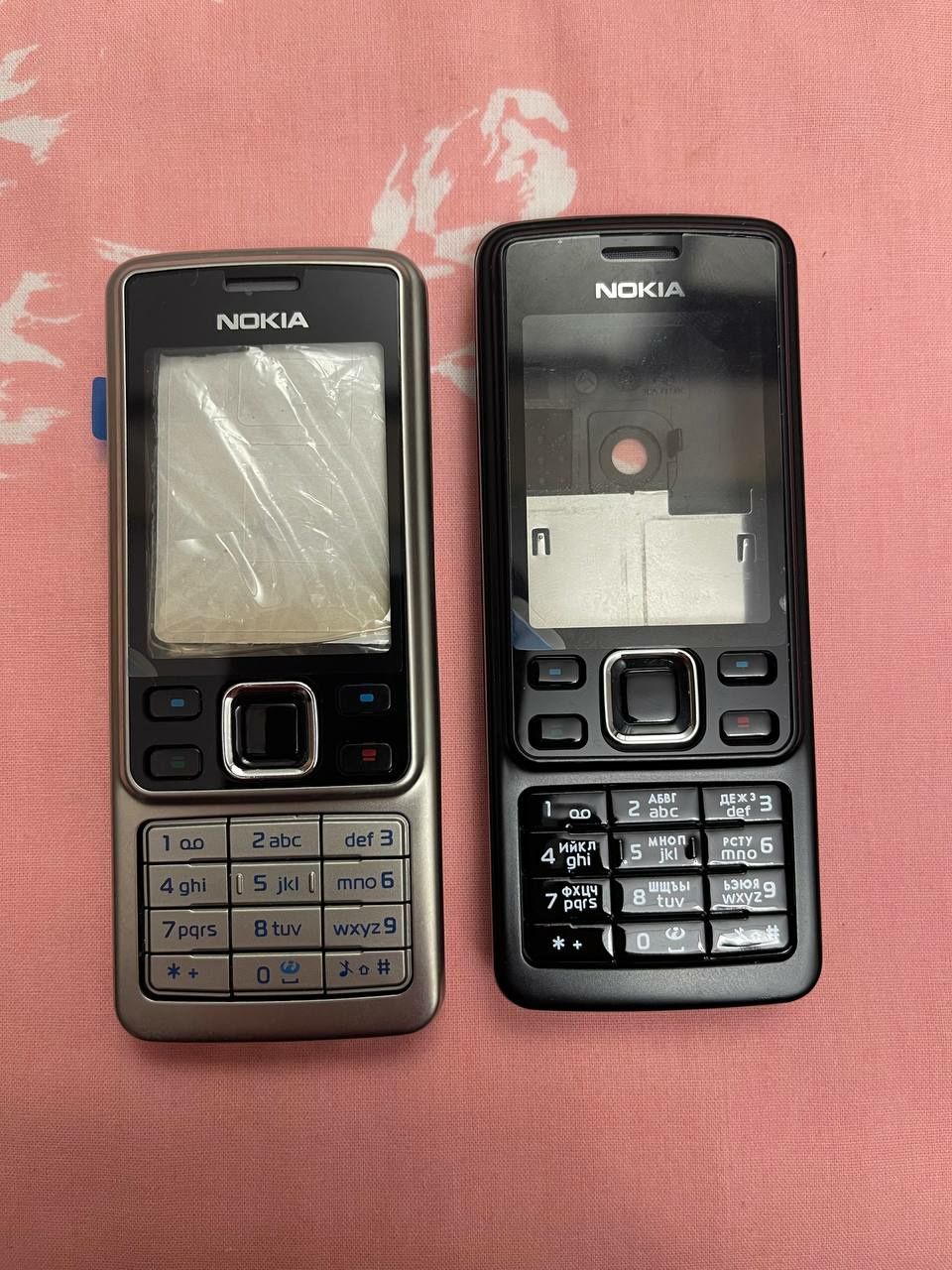 Новый корпус для Nokia 6300 Silver/ Black