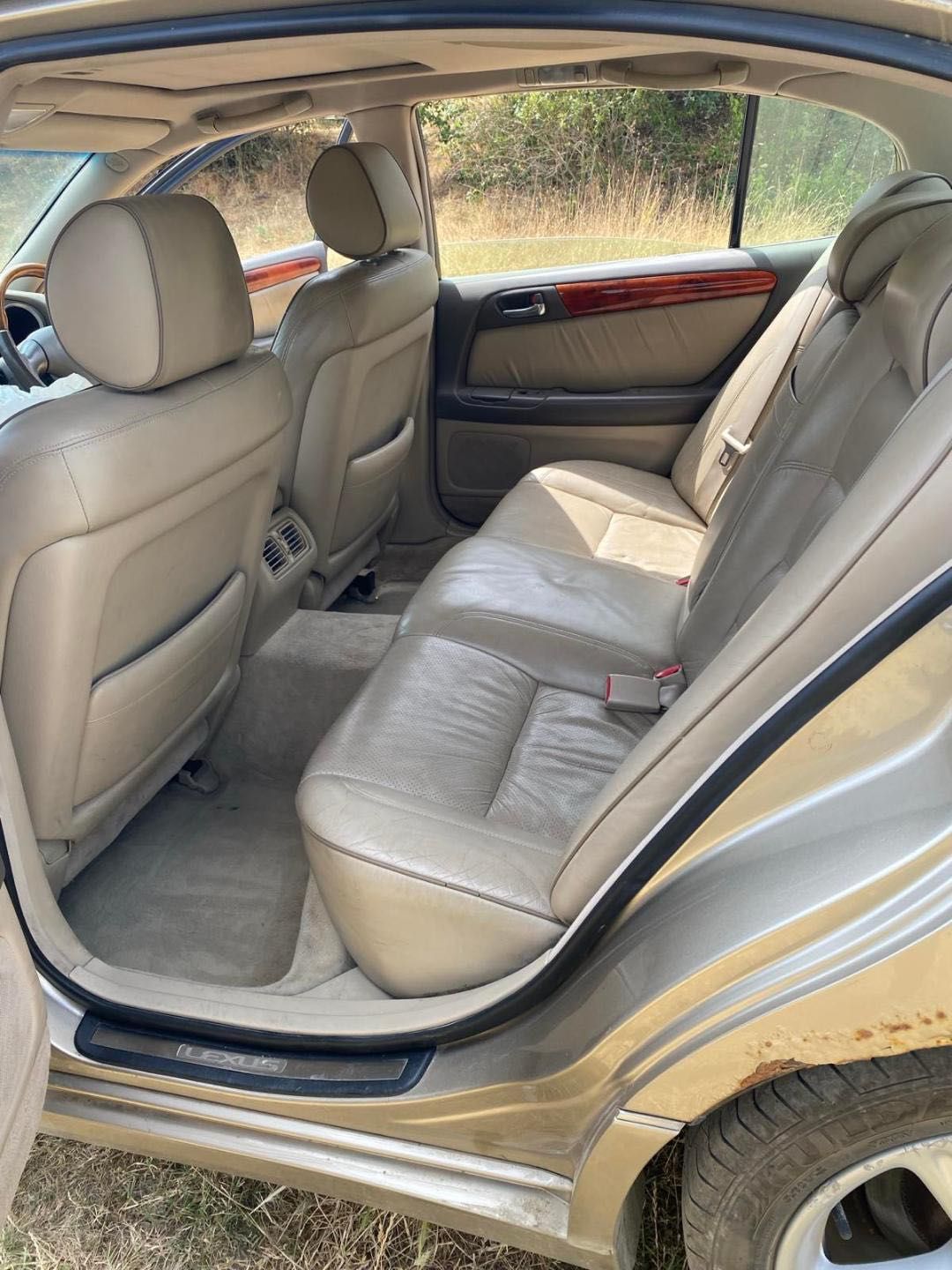 Lexus GS430, лек автомобил, бензин и газ, бежов кожен салон