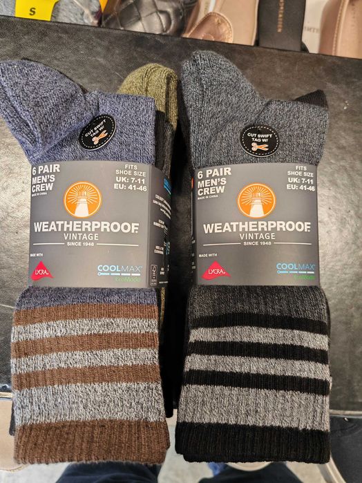 Weatherproof  Coolmax чорапи за планина