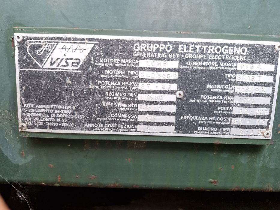 Generator 18 kwa