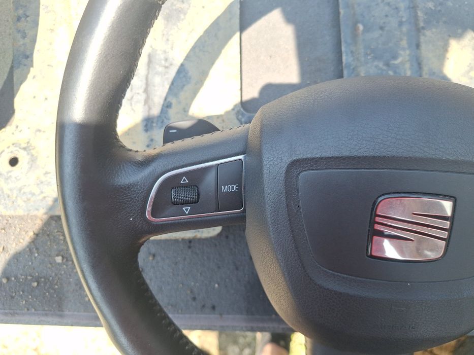Volan piele Seat Exeo cu airbag padele si comenzii