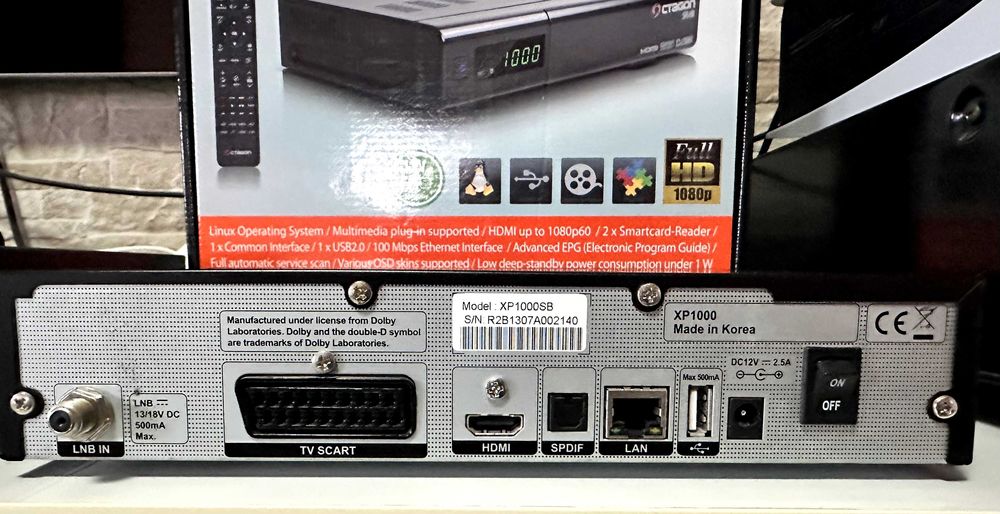 HD Сателитен приемник Octagon SF8