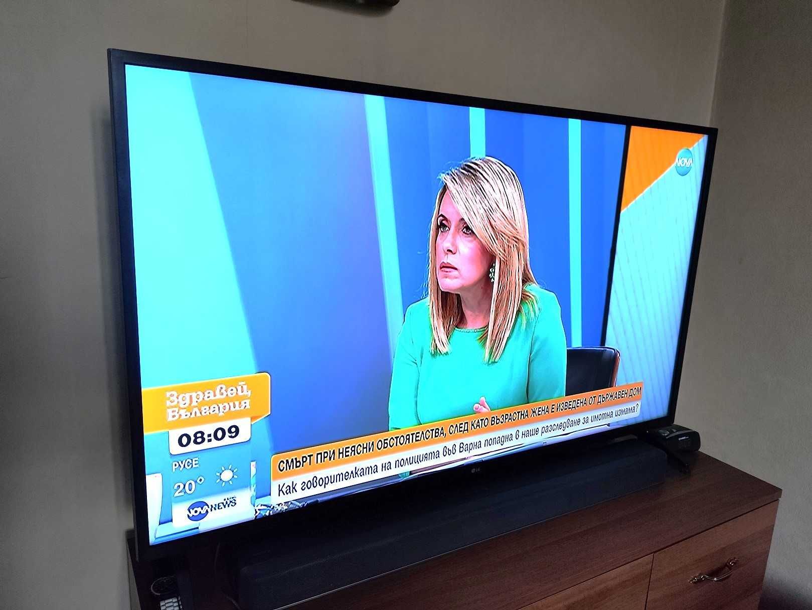 50" LG 50UP75003LF, Ultra HD, 3840 x 2160, перфектно състояние