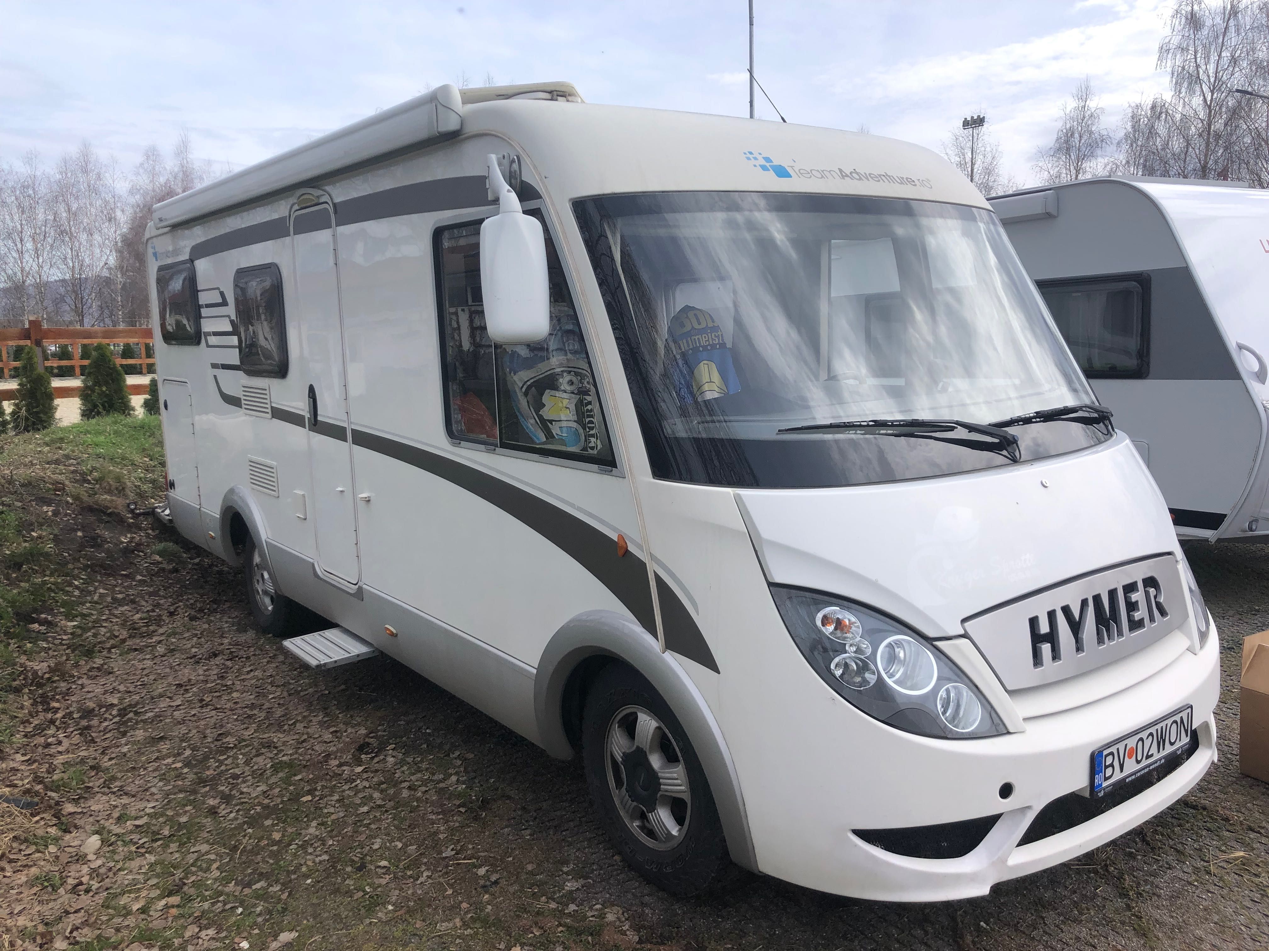 Vand autorulota integrată Hymer 562, an 2014