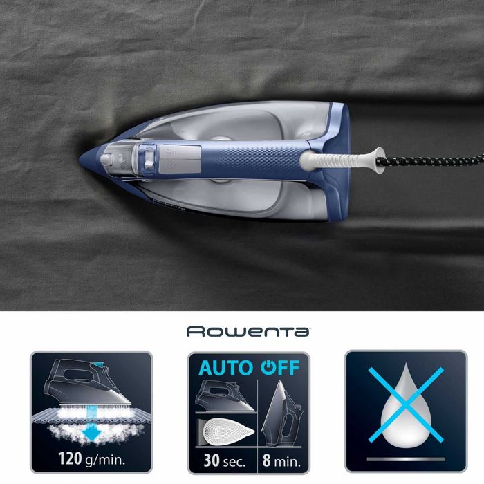Fier de călcat cu abur Rowenta Effective +DX1636D1 /2400W Sigilat!